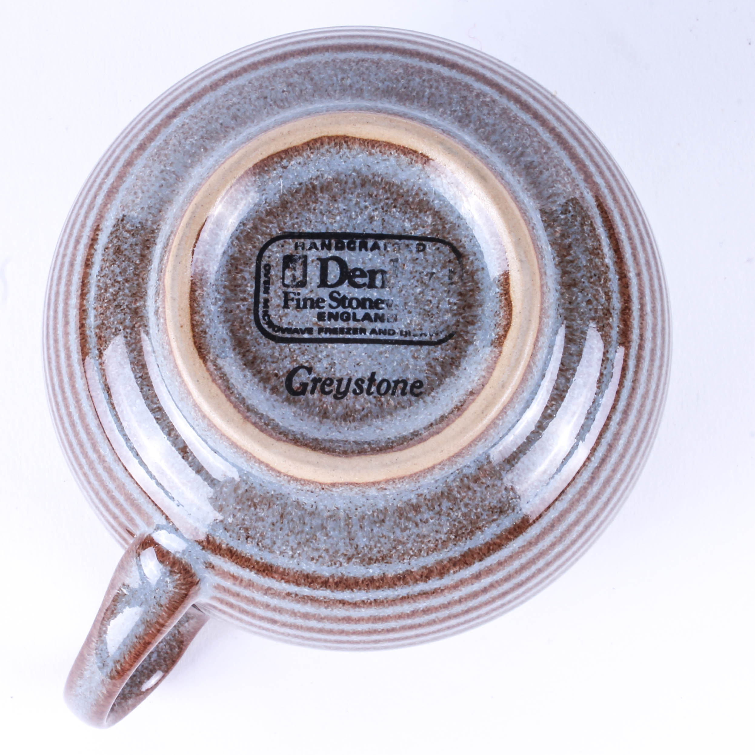 Set of Denby "Greystone" Cups and Mugs