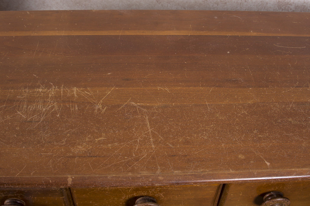 Cherry Wood Chest of Drawers By Crawford Furniture