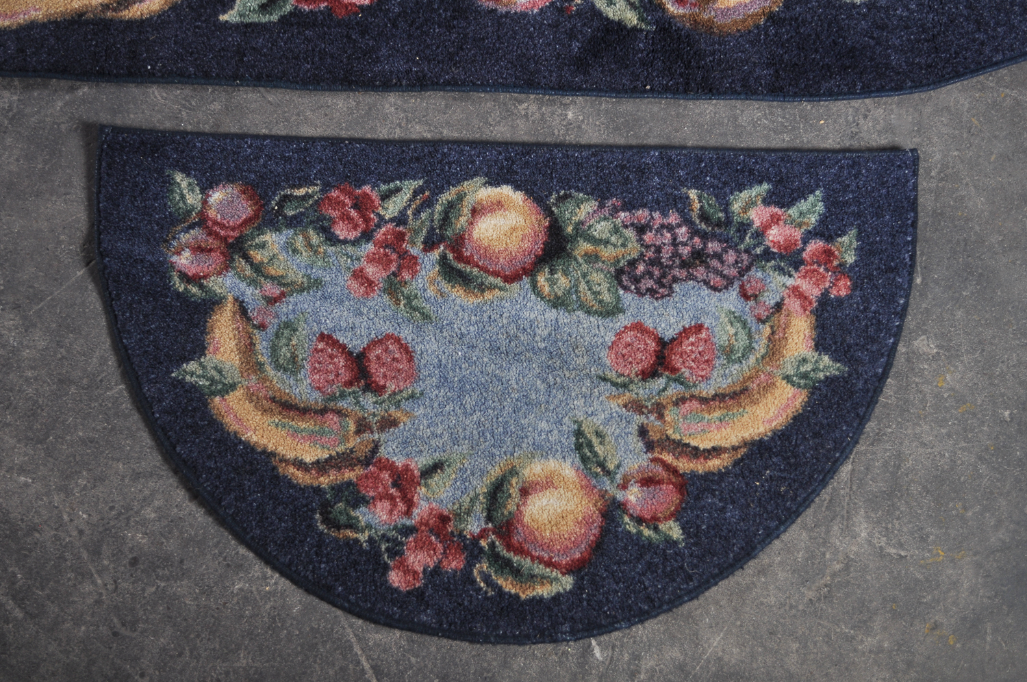 Fruit-Themed Area Rug and Mat