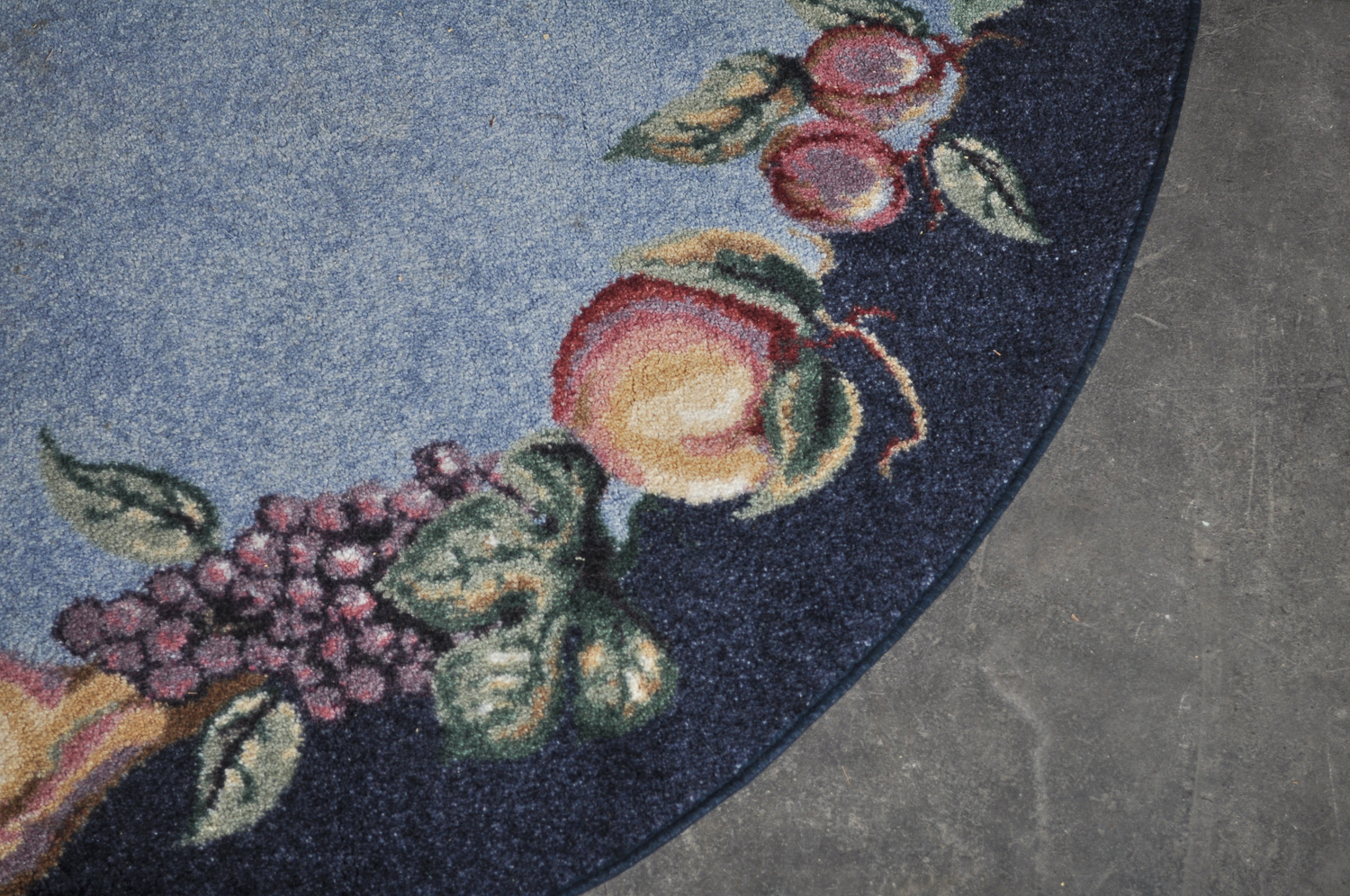 Fruit-Themed Area Rug and Mat