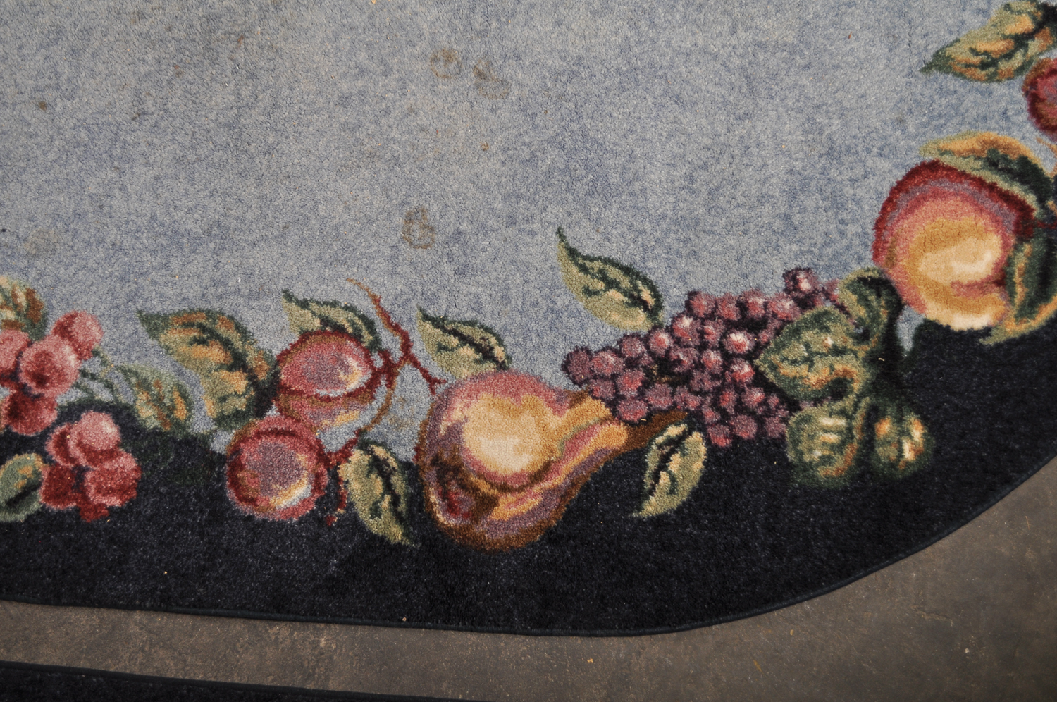 Fruit-Themed Area Rug and Mat