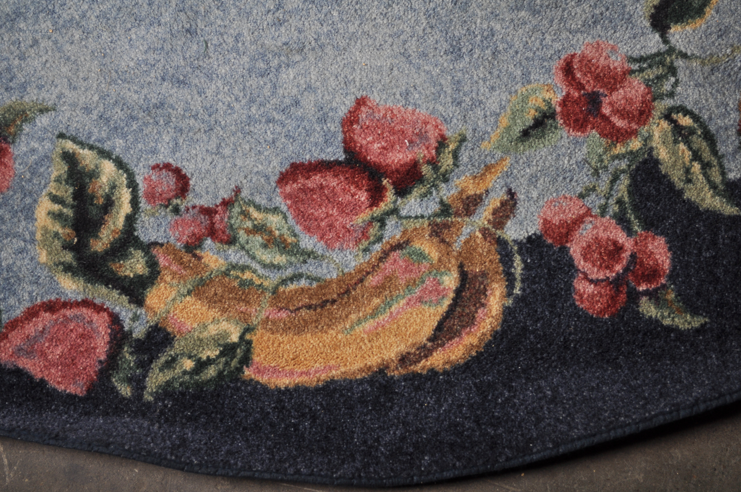 Fruit-Themed Area Rug and Mat