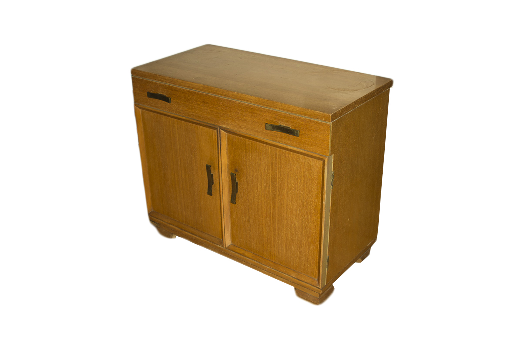 Wood Storage Cabinet