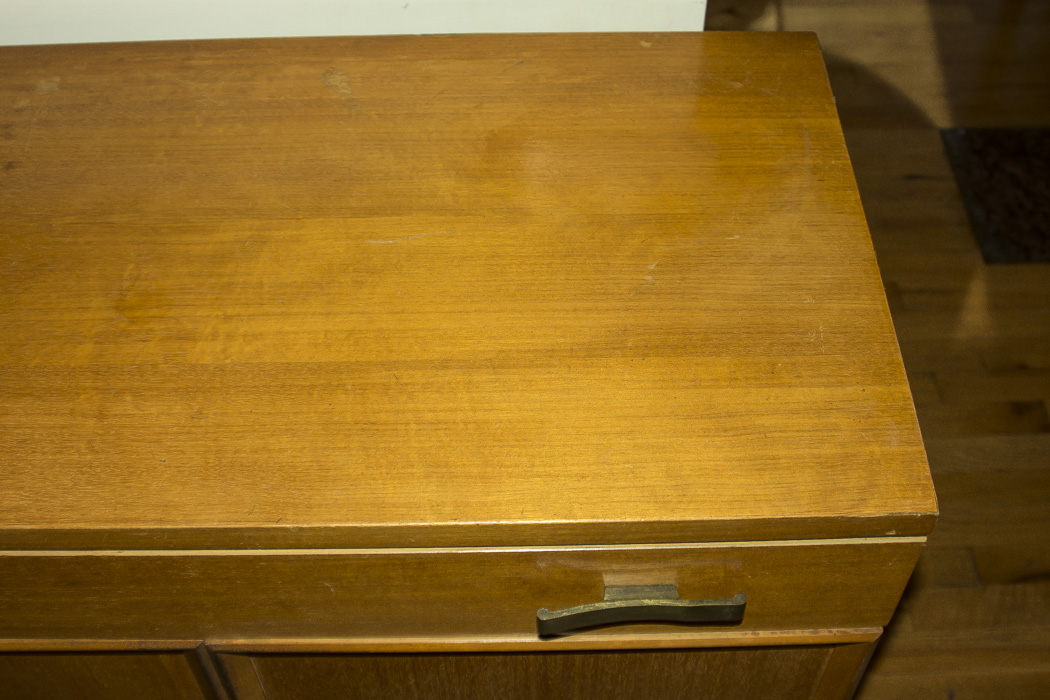 Wood Storage Cabinet