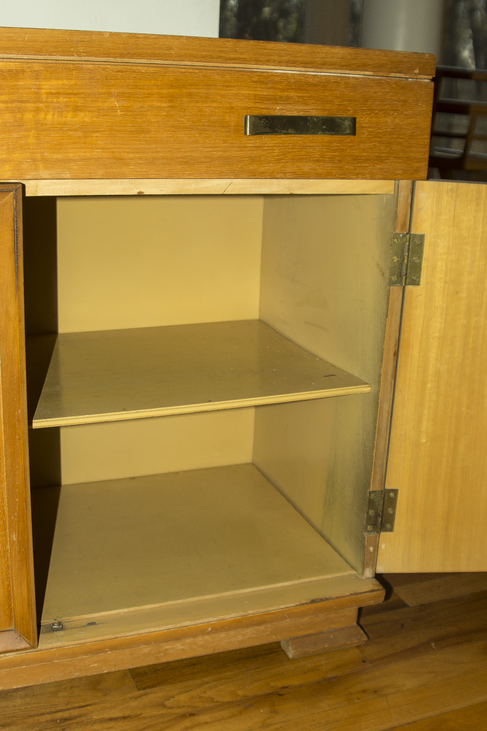 Wood Storage Cabinet