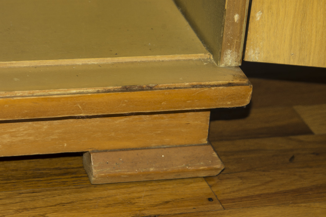 Wood Storage Cabinet