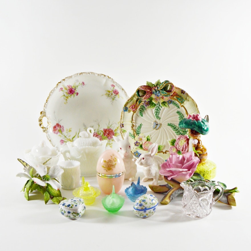 Generous Assortment of Easter and Spring Decor