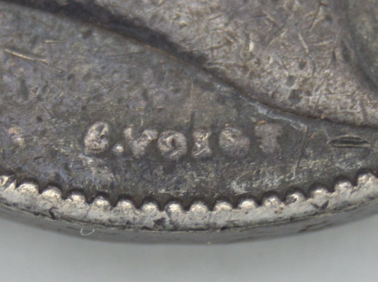 1869 German States (Bavaria) Silver One Thaler Coin