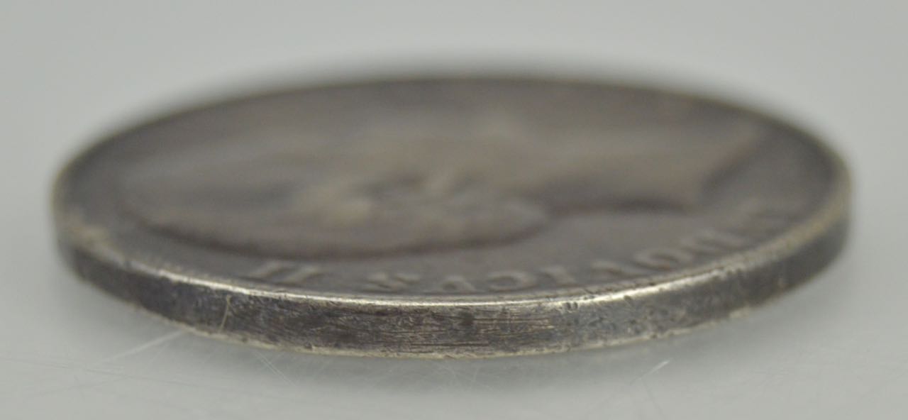 1869 German States (Bavaria) Silver One Thaler Coin