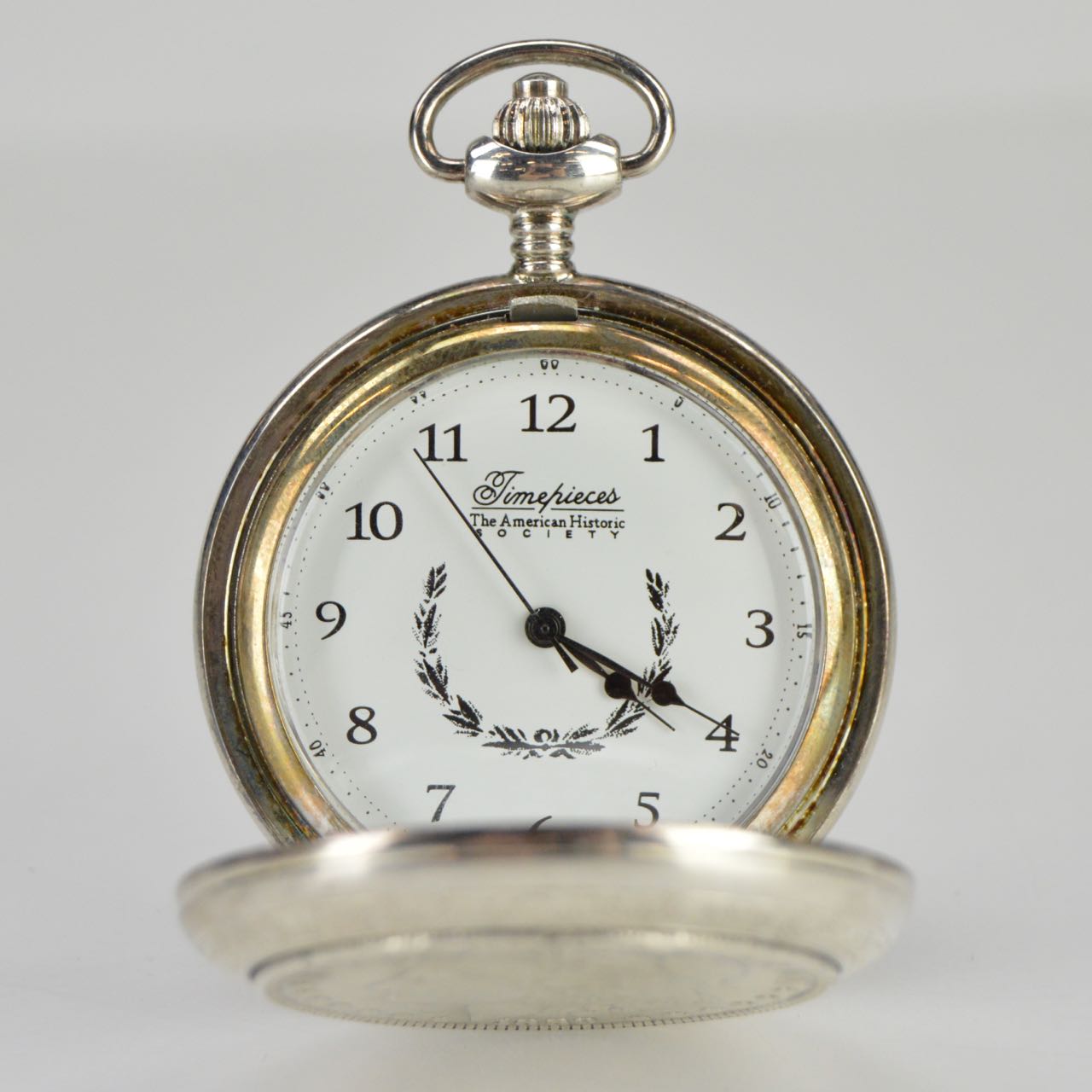 1889 Morgan Silver Dollar Pocket Watch from the American Historic Society