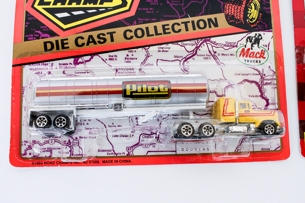Collection of Die Cast 18-Wheeler Trucks