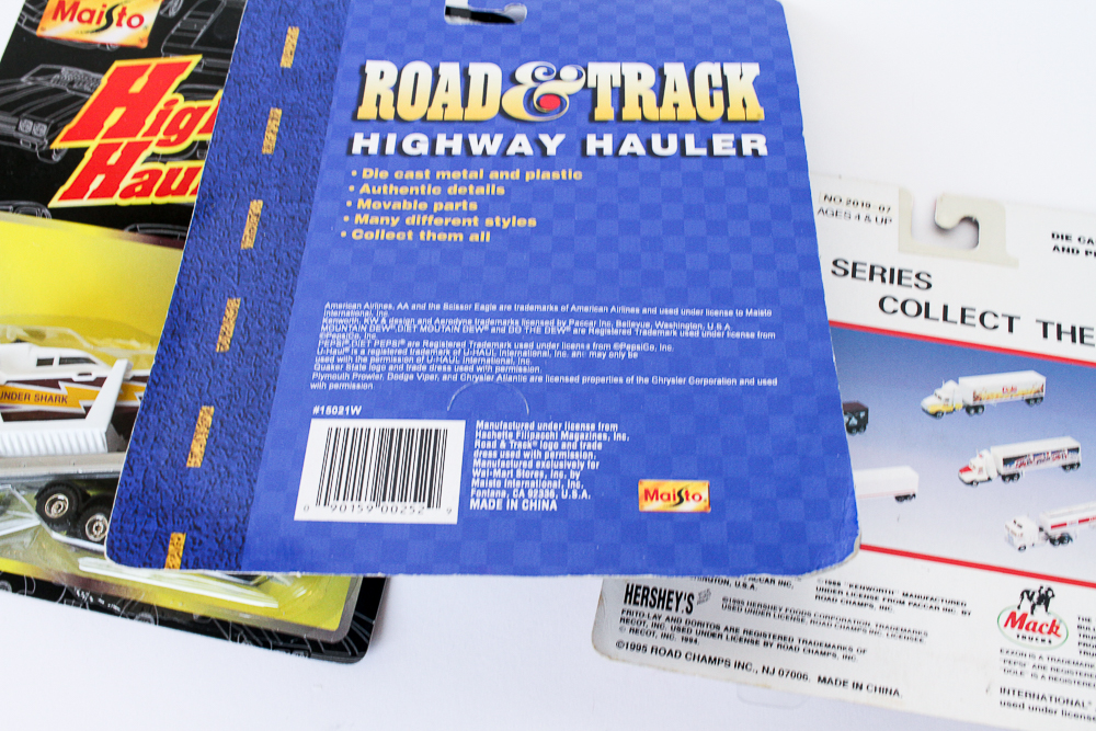 Collection of Die Cast 18-Wheeler Trucks