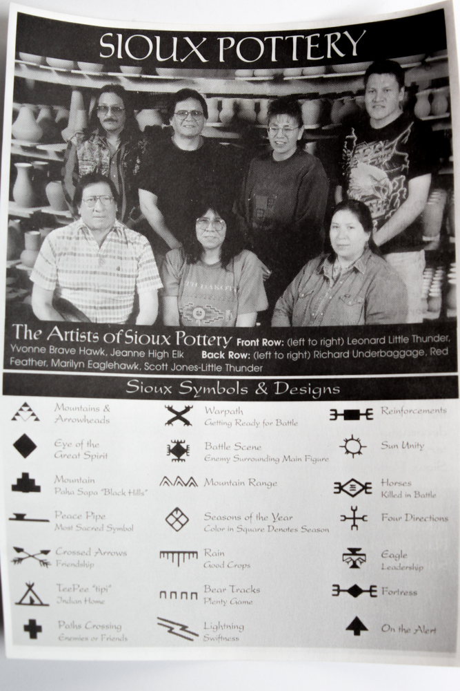 Lakota Sioux Pottery Collection