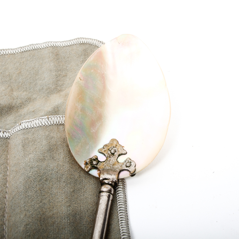Mother of Pearl Serving Utensils