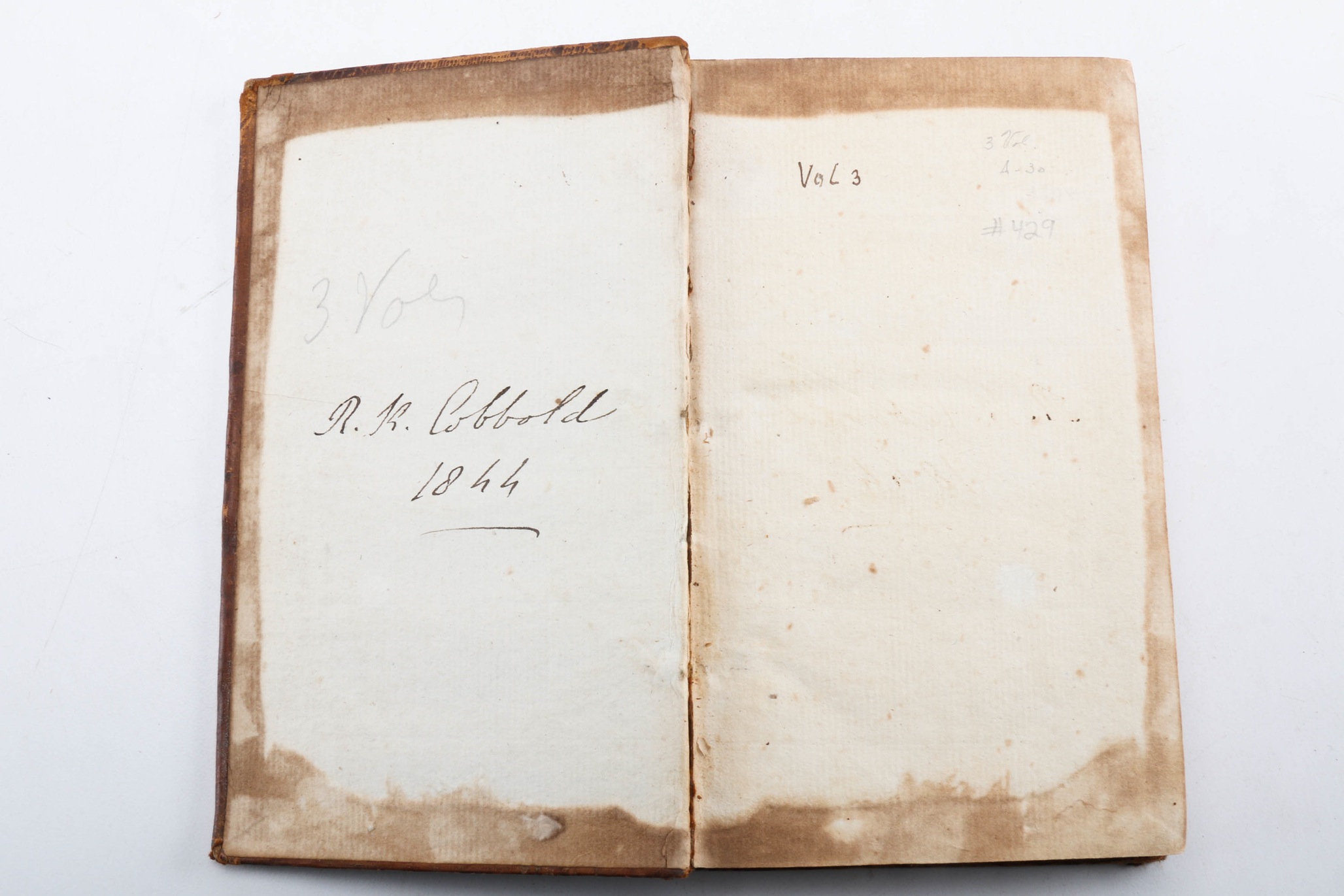 1753-54 First Editions of "Shakespear Illustrated" in Three Volumes by Charlotte Lennox