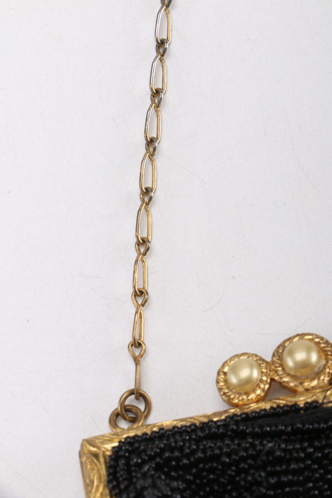 Vintage Handbags Including Longchamps and Whiting & Davis