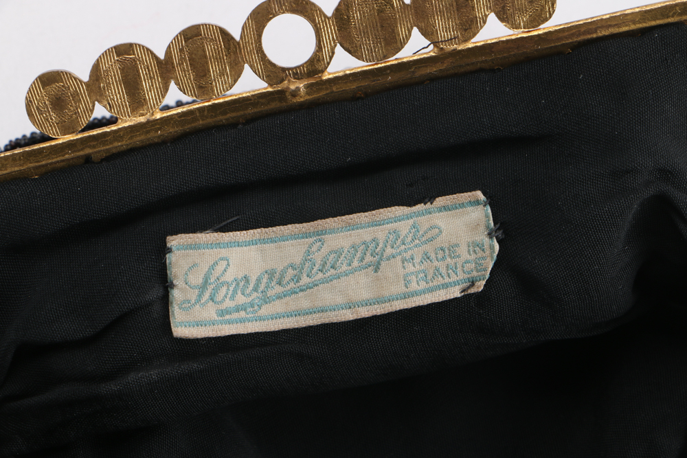 Vintage Handbags Including Longchamps and Whiting & Davis