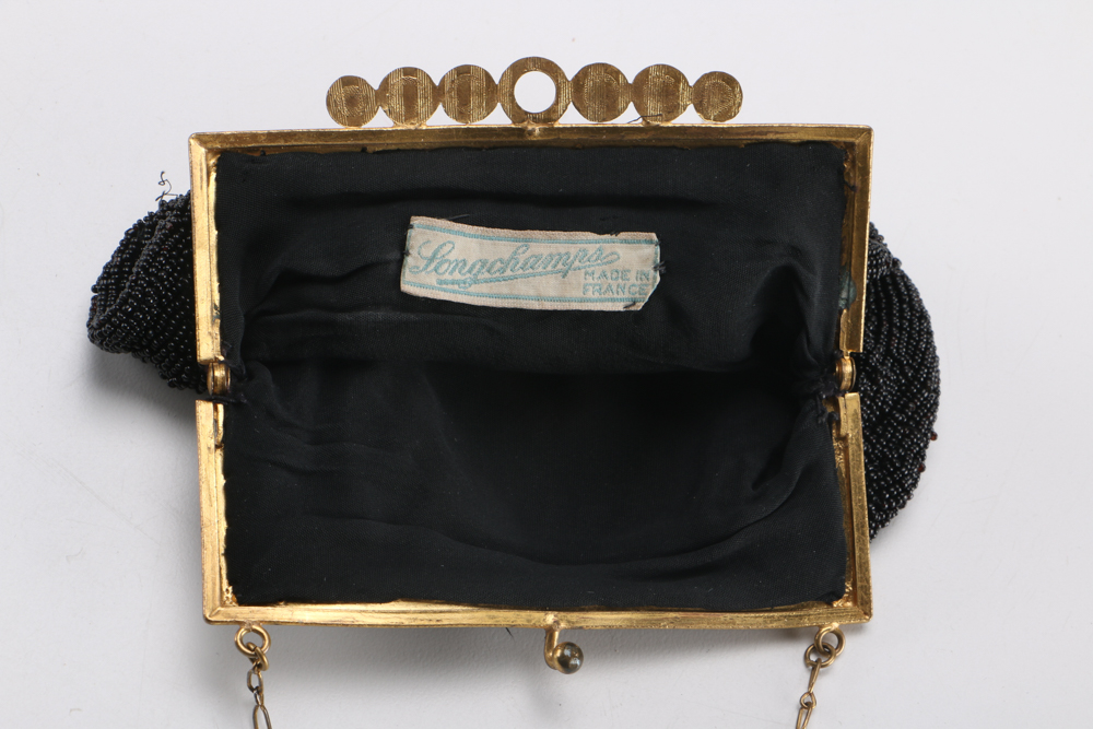 Vintage Handbags Including Longchamps and Whiting & Davis