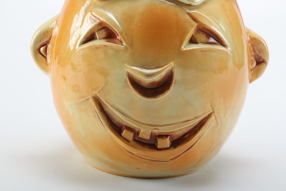 Circa 1955 McCoy Pottery Jack-o-Lantern Cookie Jar