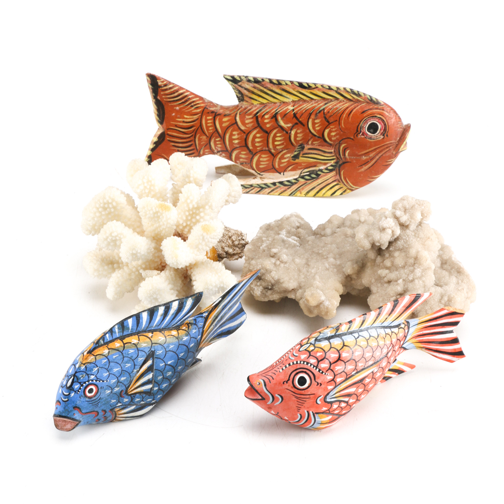 Collection of Sea Themed Items