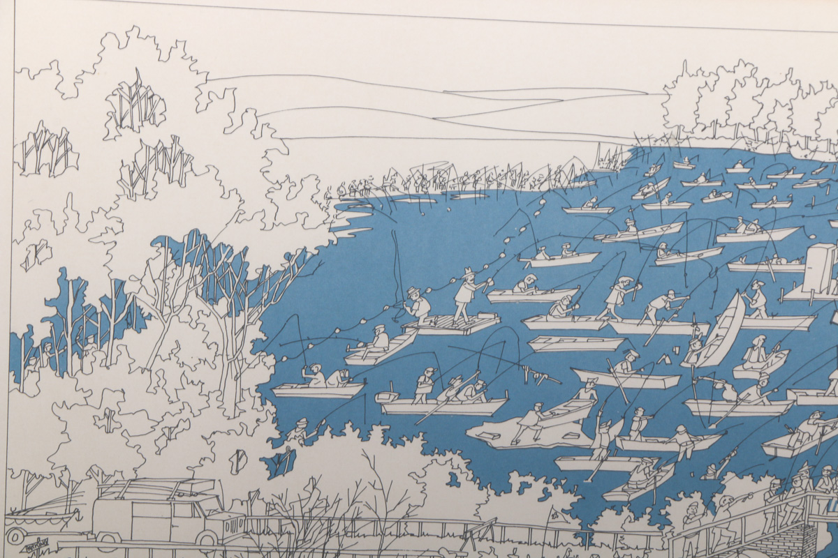 Pair of Bruce Johnson Signed Reproduction Prints