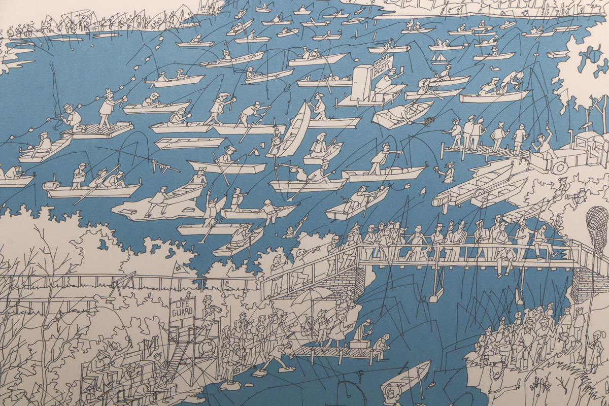 Pair of Bruce Johnson Signed Reproduction Prints