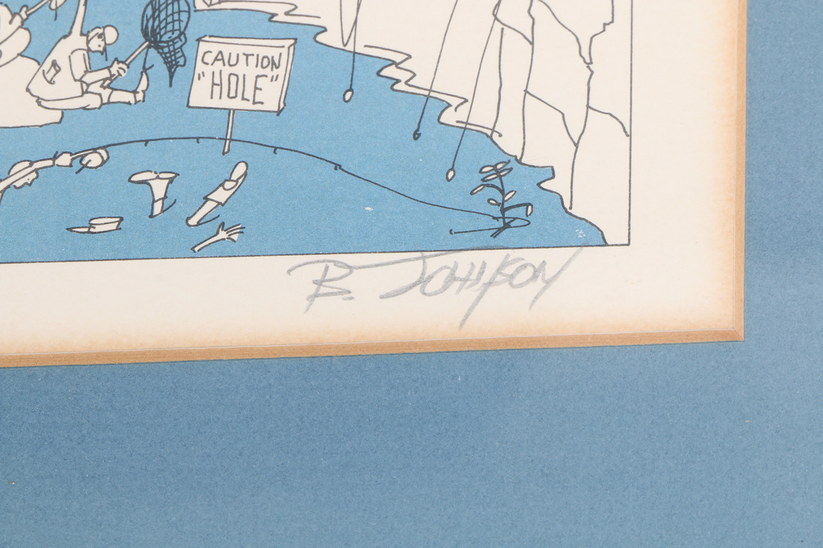 Pair of Bruce Johnson Signed Reproduction Prints