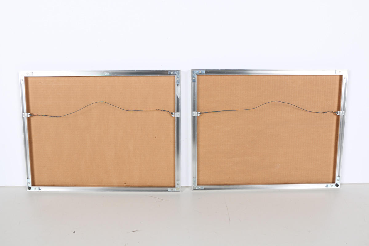 Pair of Bruce Johnson Signed Reproduction Prints