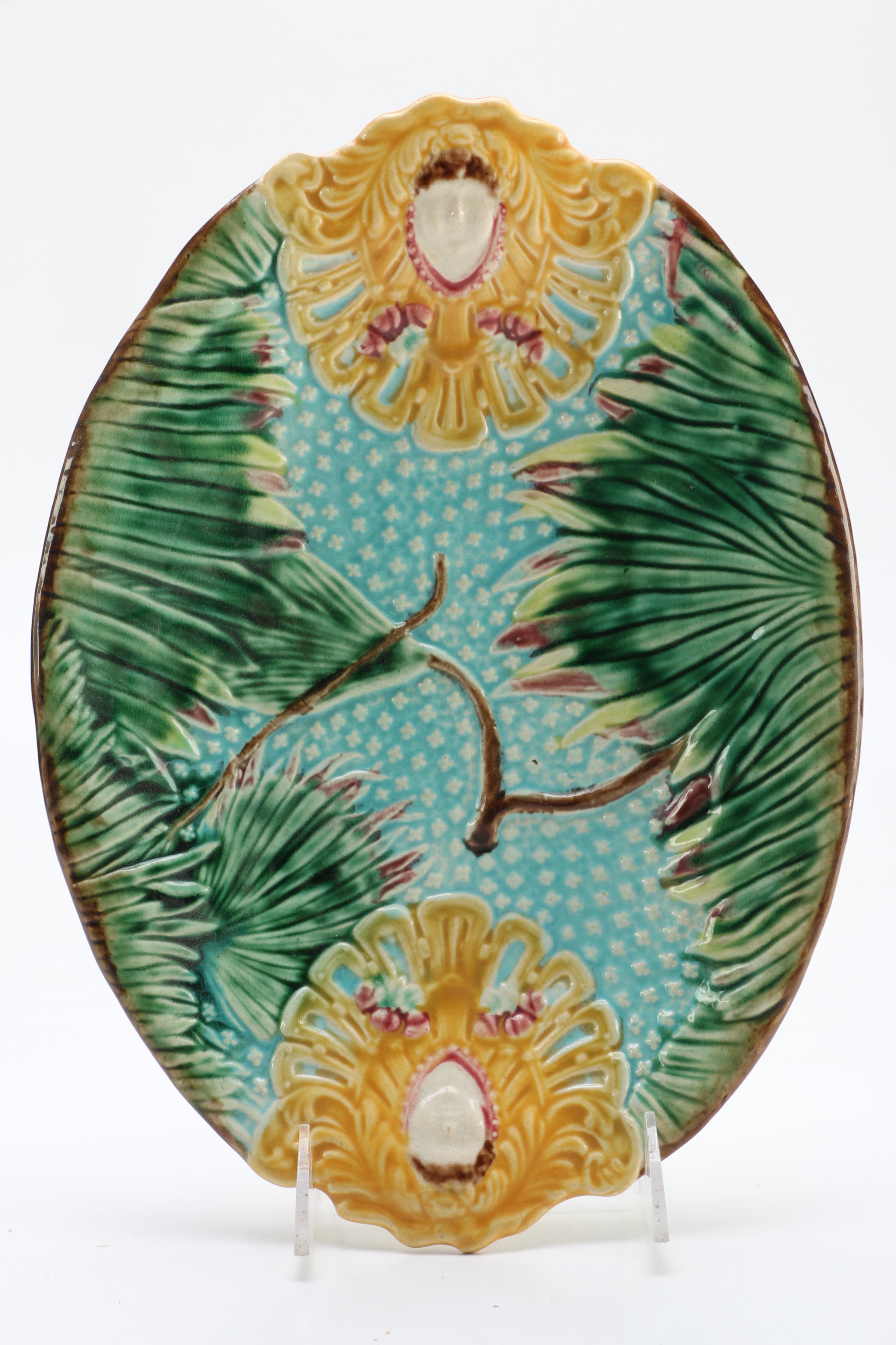 Etruscan Majolica Decorative Plates