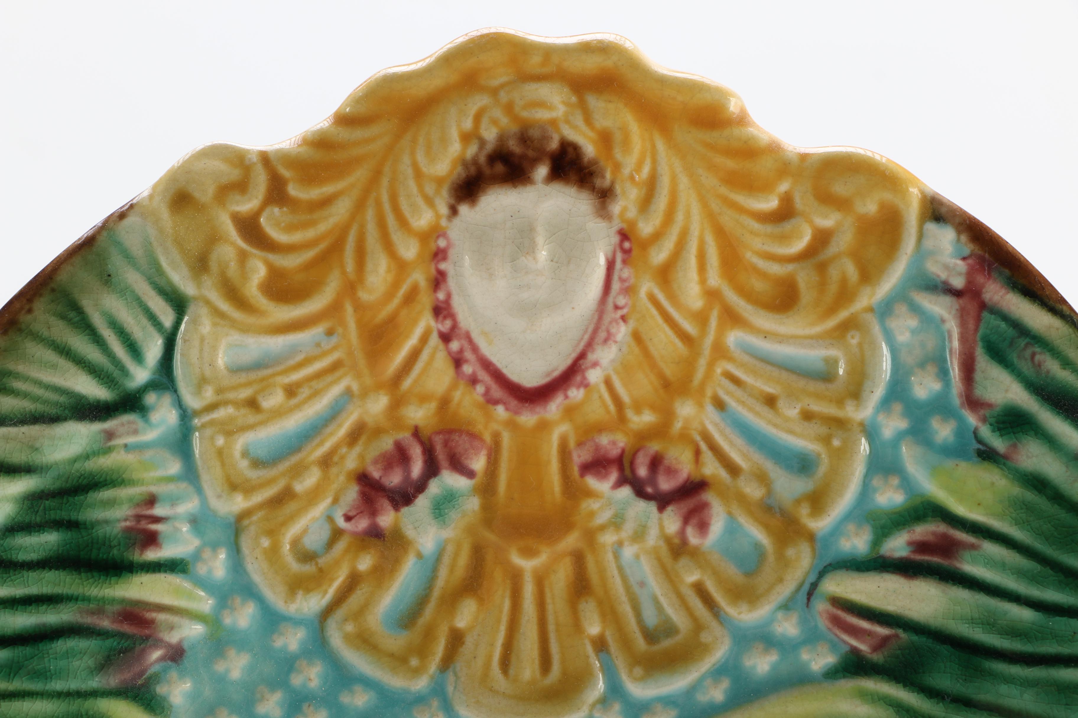 Etruscan Majolica Decorative Plates