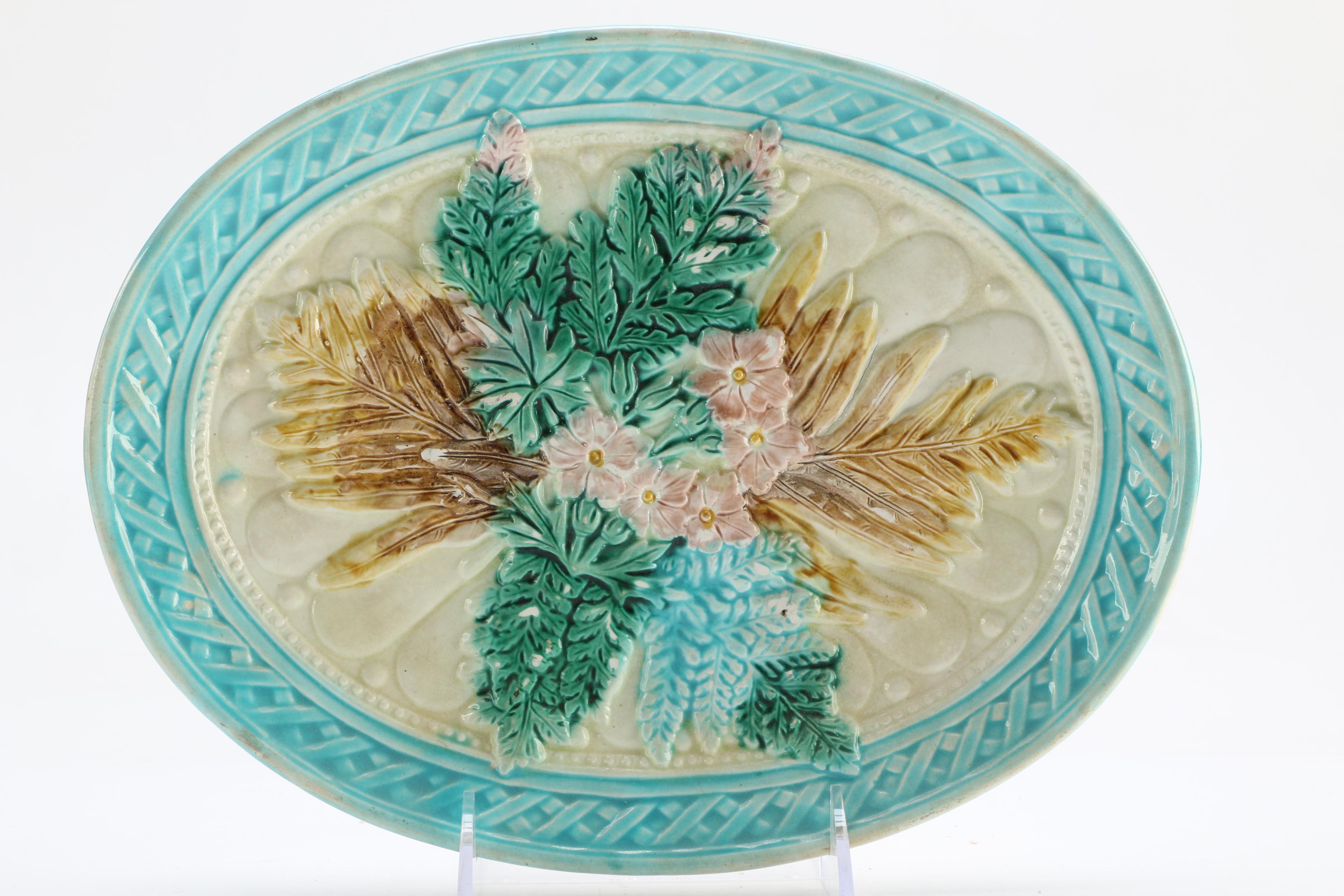 Etruscan Majolica Decorative Plates