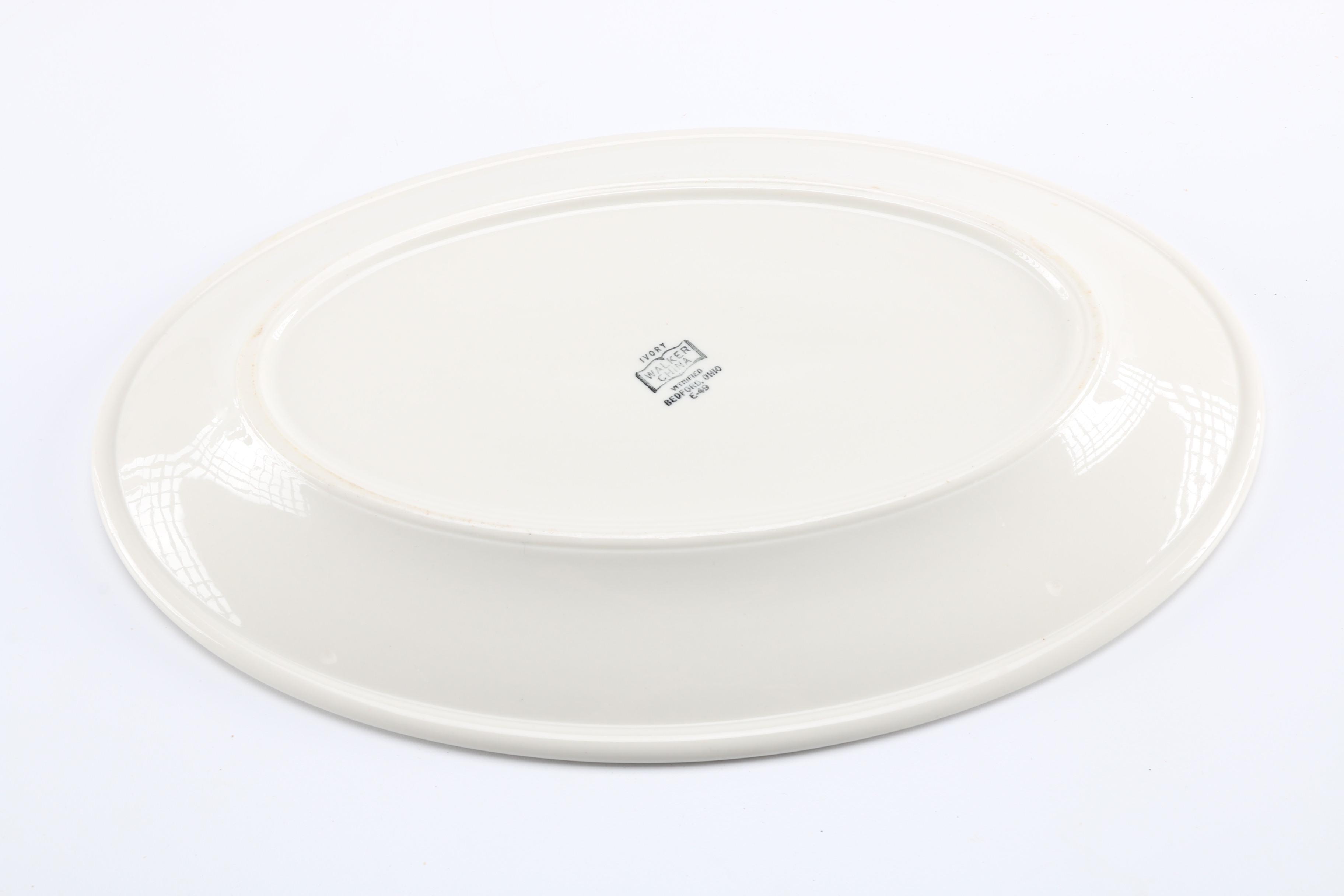 Late 1940s to Early 1950 Walker China Dishes