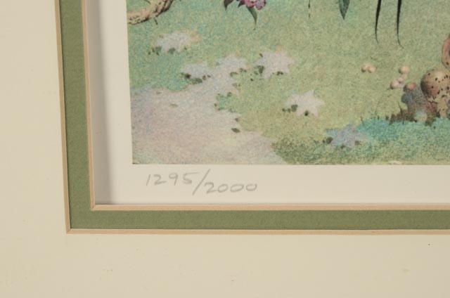 Frank Frazetta Signed 1970 Limited Edition Offset Lithograph "Golden Girl"