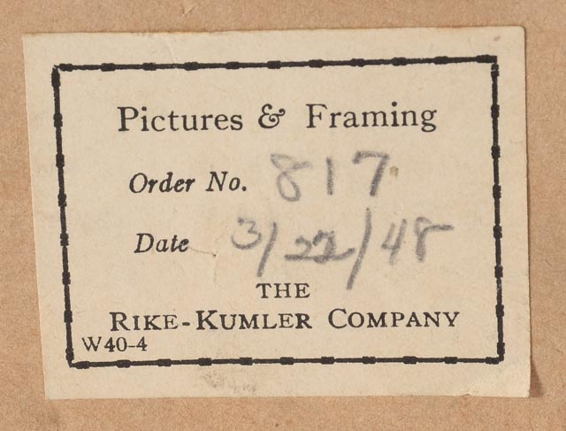 Ansel Adams 1948 Silver Gelatin Photograph