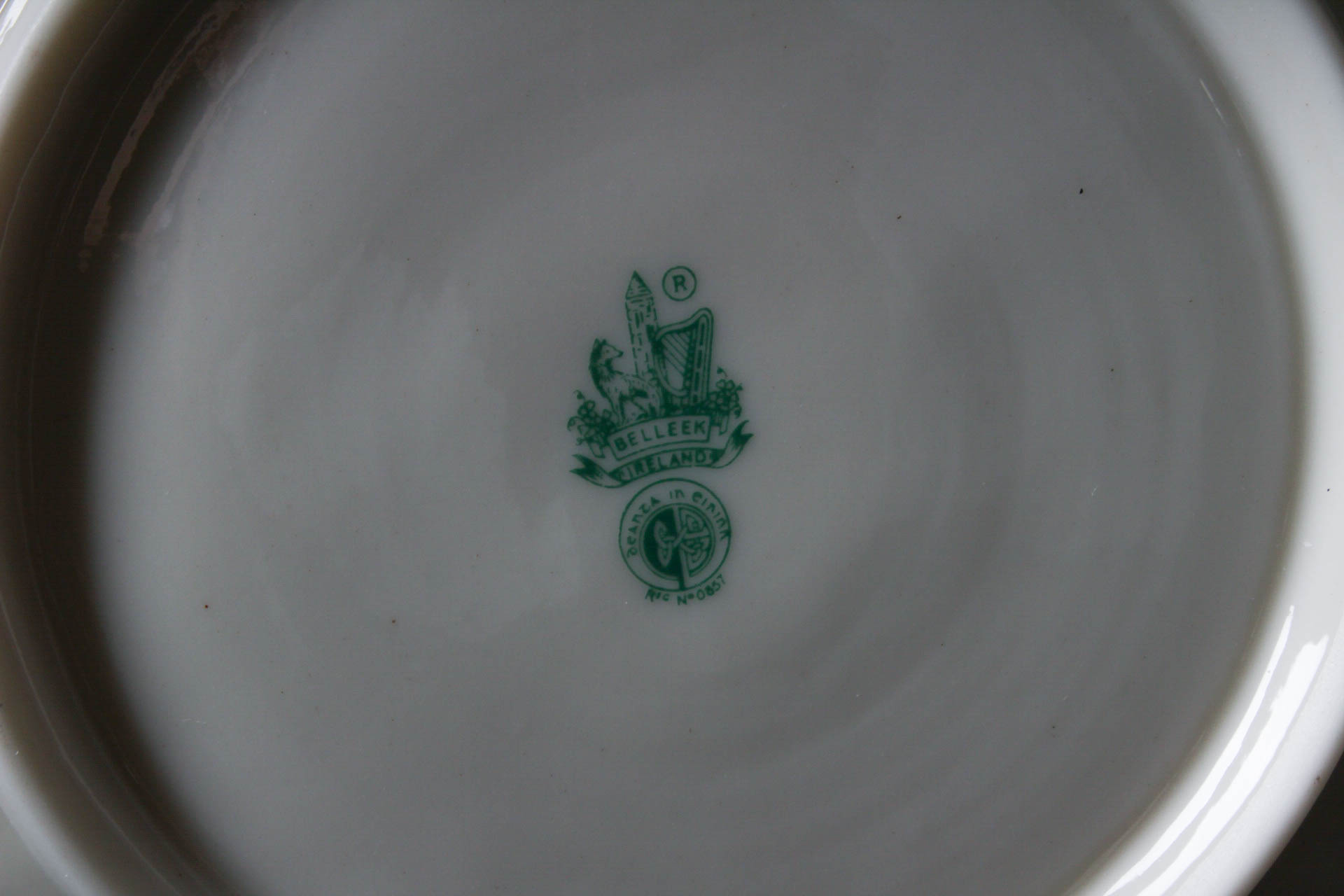 Yellow and White Belleek China Assortment