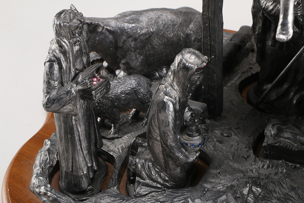 Pewter Nativity Set