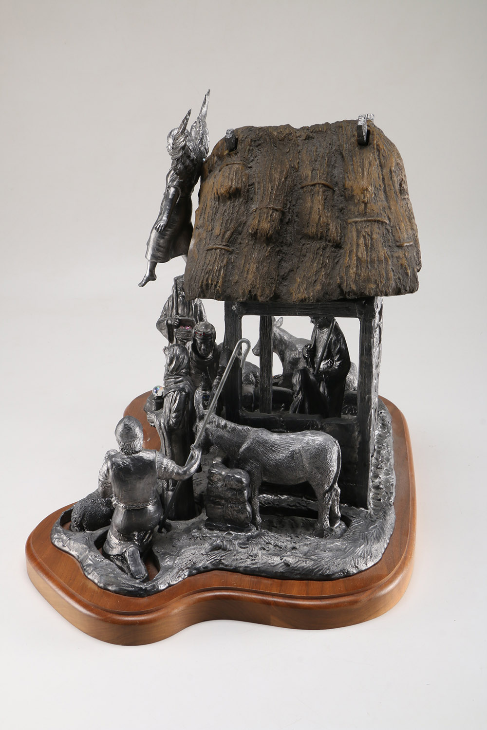 Pewter Nativity Set