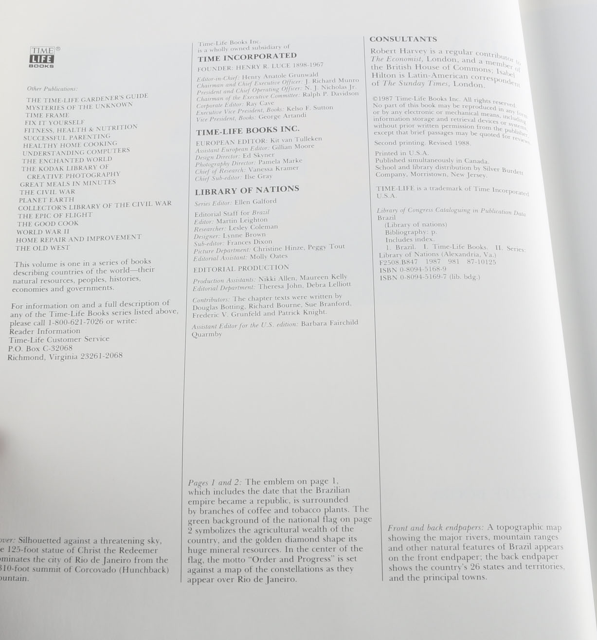 Twenty-Volume "Library of Nations" Book Set