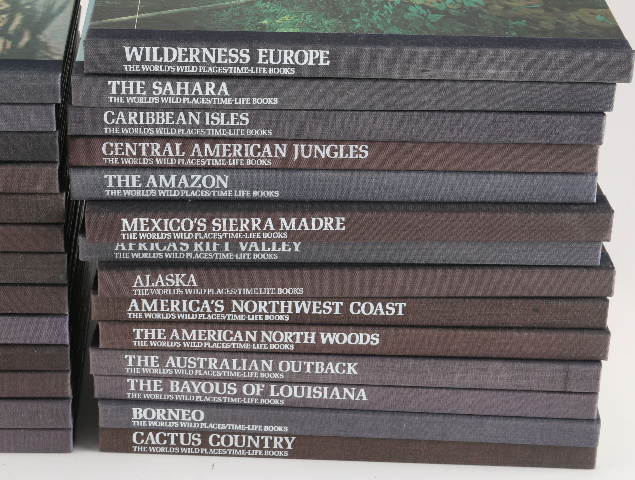 Collection of Time-Life "The World's Wild Places" Books