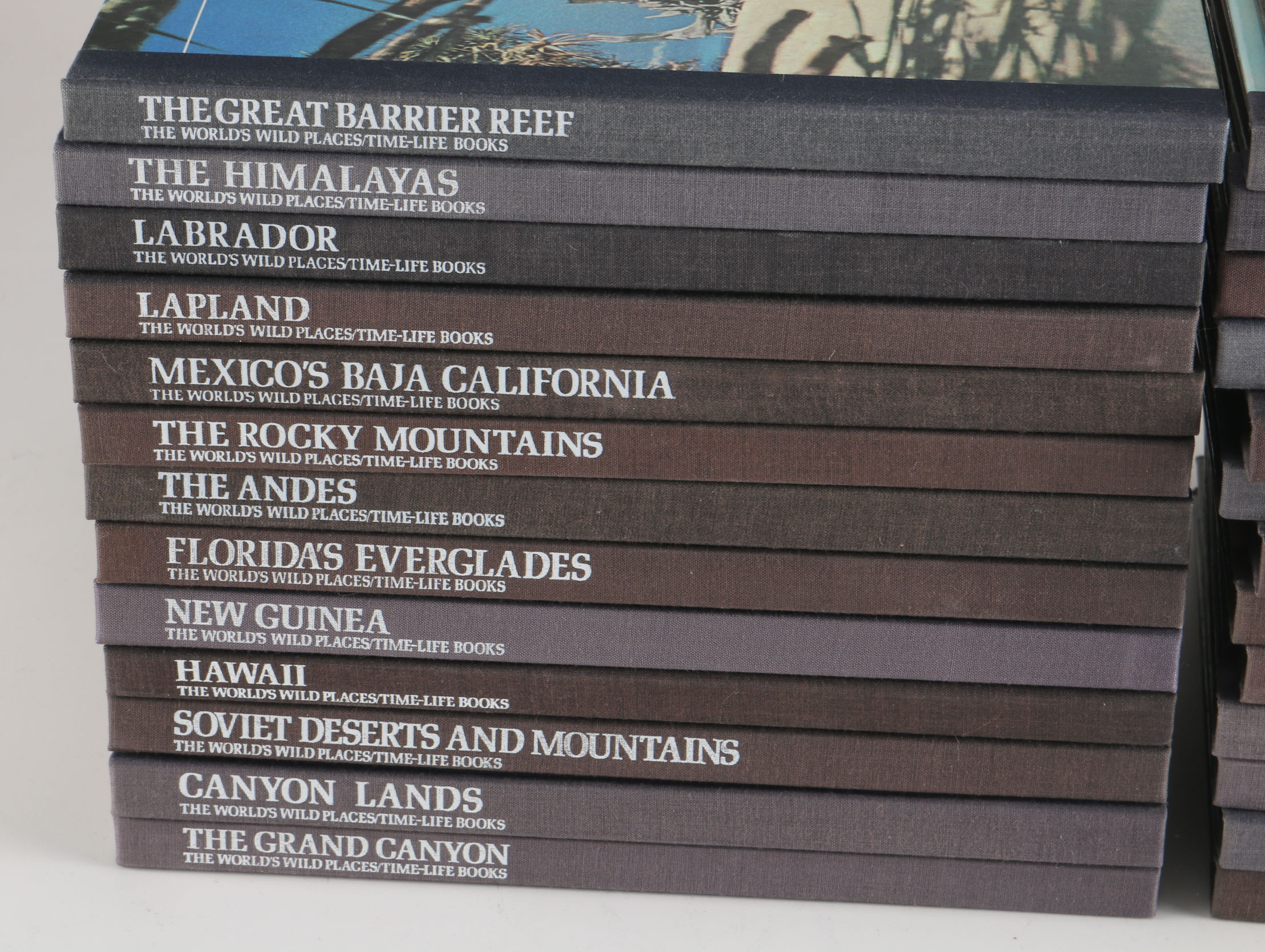 Collection of Time-Life "The World's Wild Places" Books