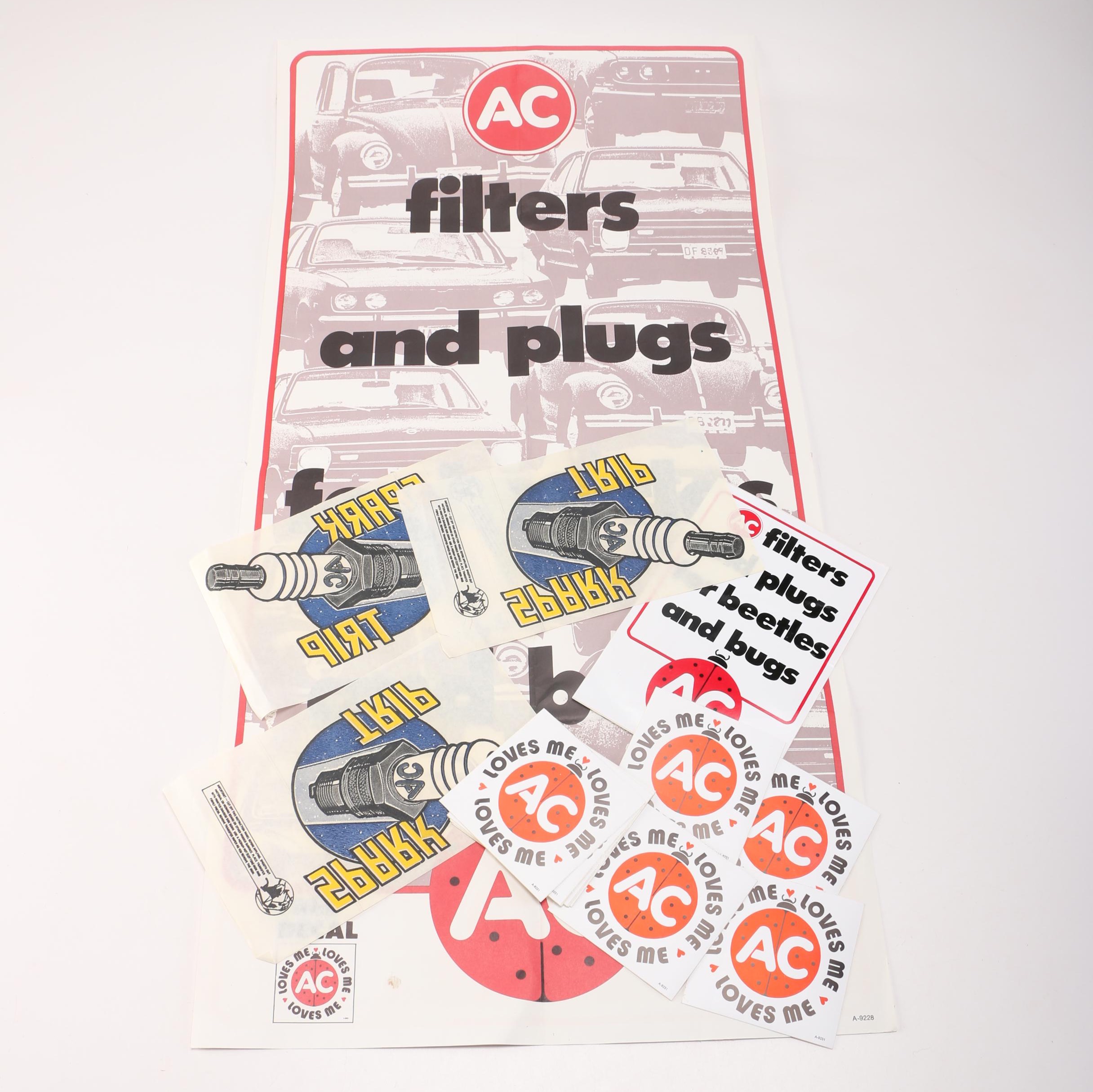 Vintage AC Delco Advertising Packet