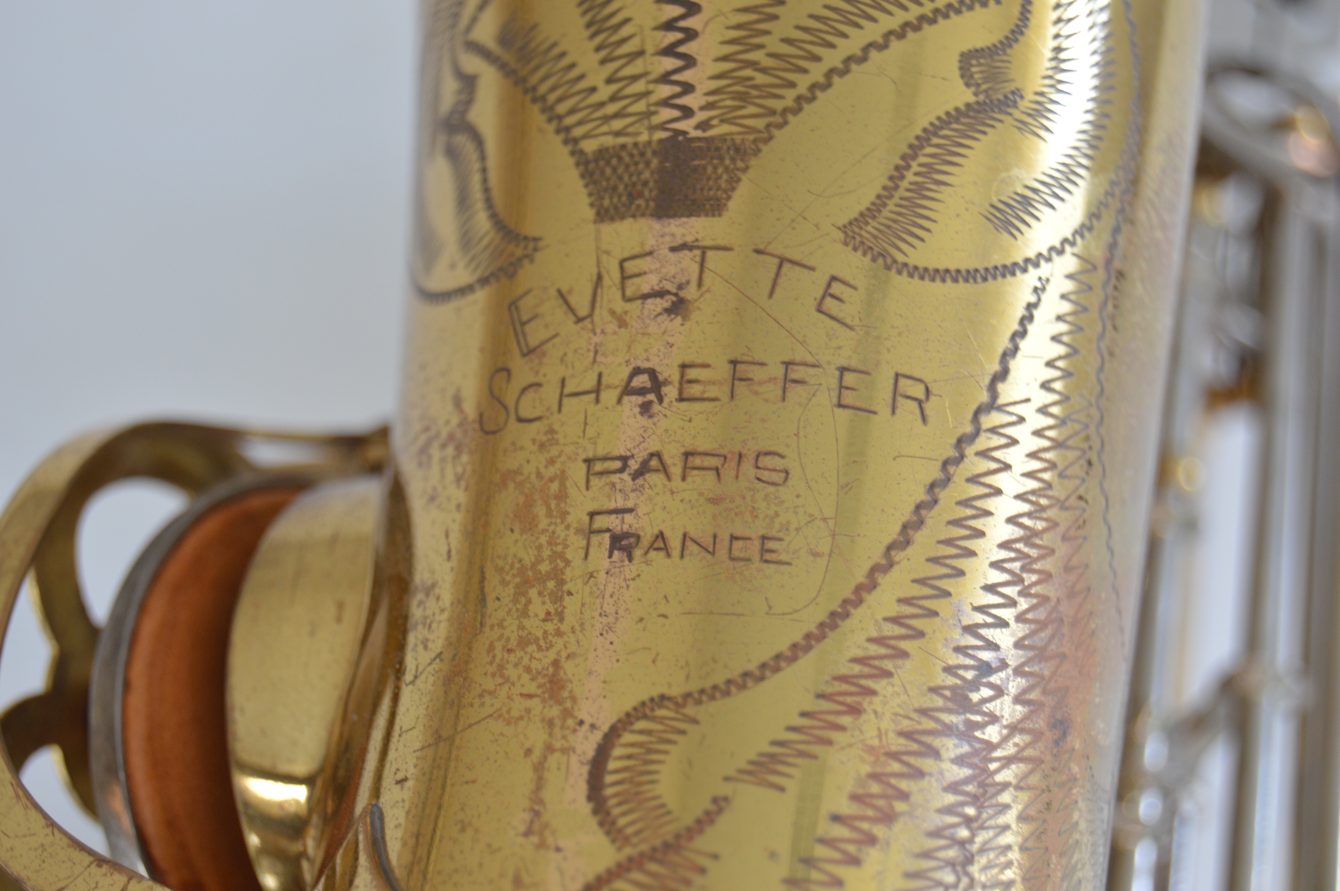 Vintage Evette-Schaeffer Buffet Saxophone With Original Case