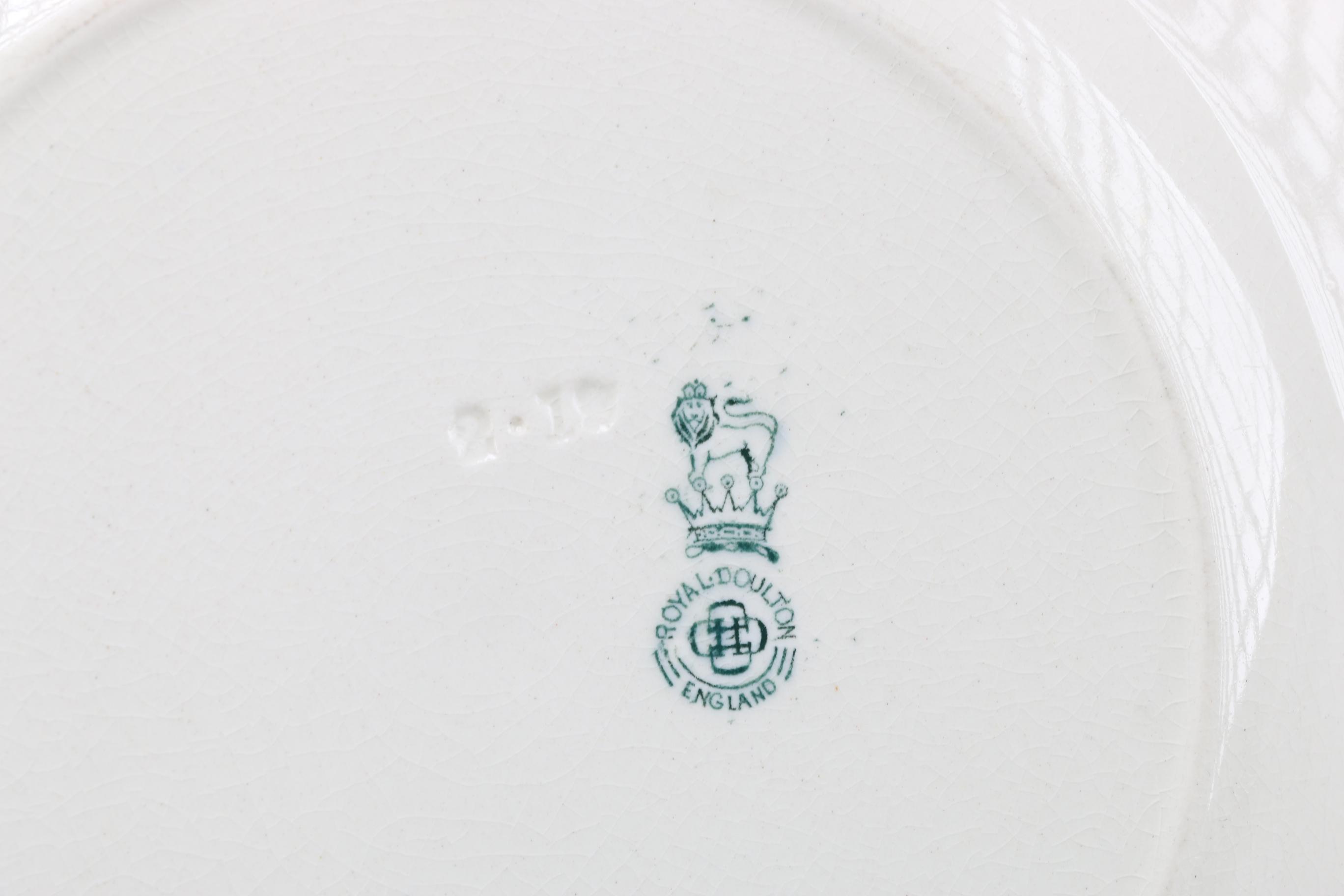 Antique Royal Doulton Nursery Rhyme China Plate Collection