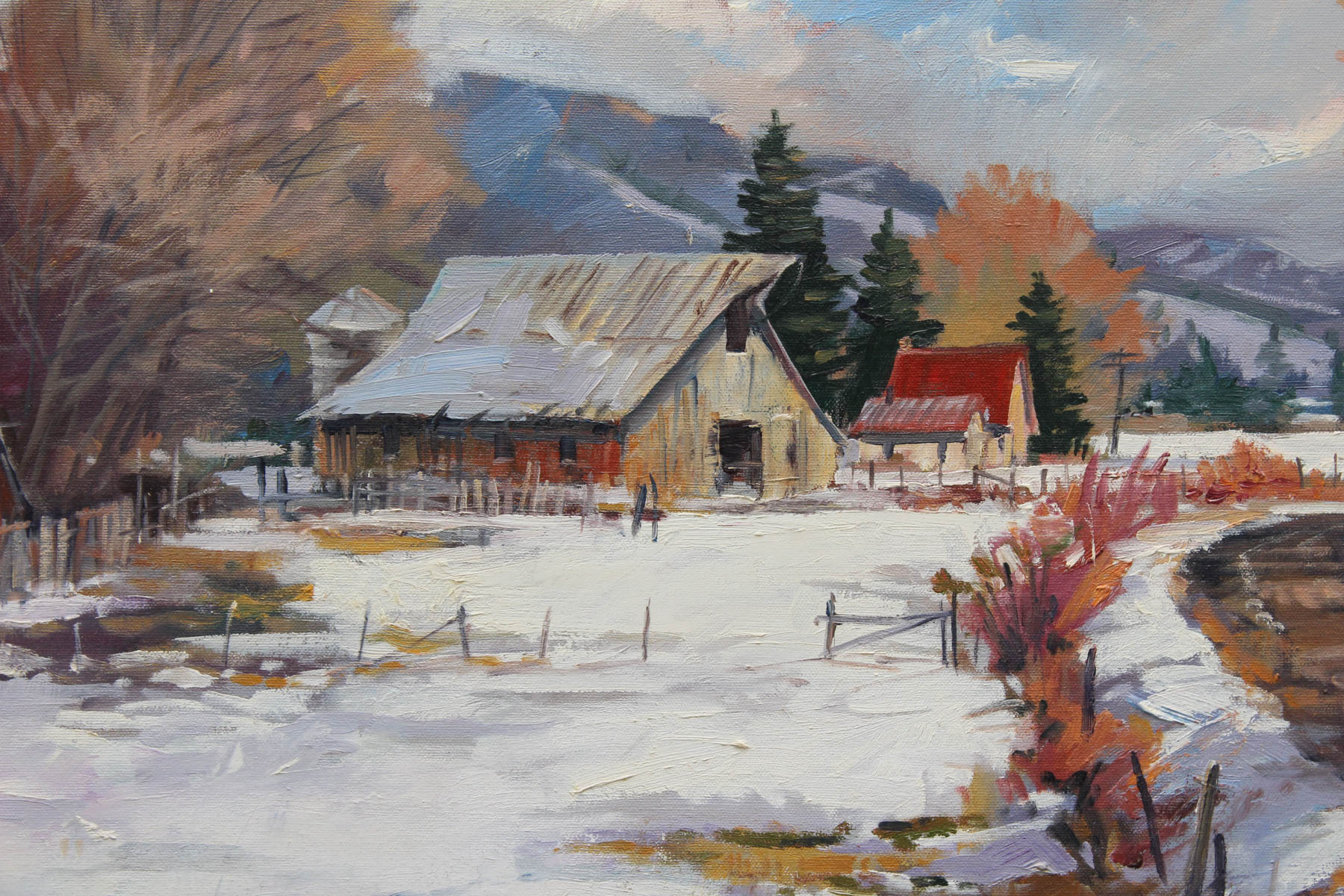 David W. Jackson Original Oil Painting on Canvas