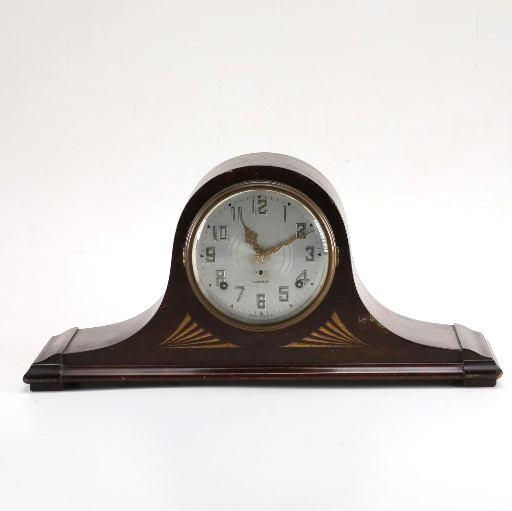 Plymouth Tambour Mantel Clock