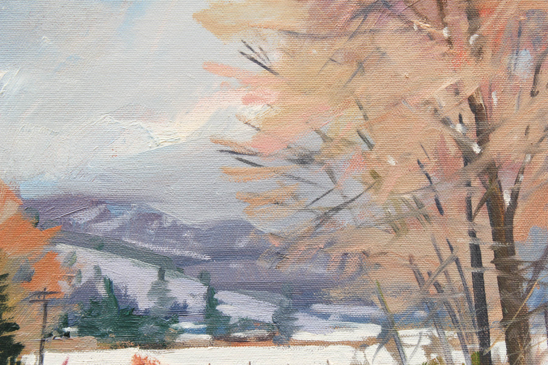 David W. Jackson Original Oil Painting on Canvas