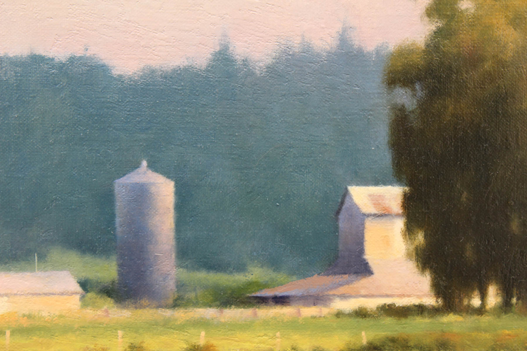 Doug Sievers "Evening Sky" Original Oil Painting On Linen Canvas