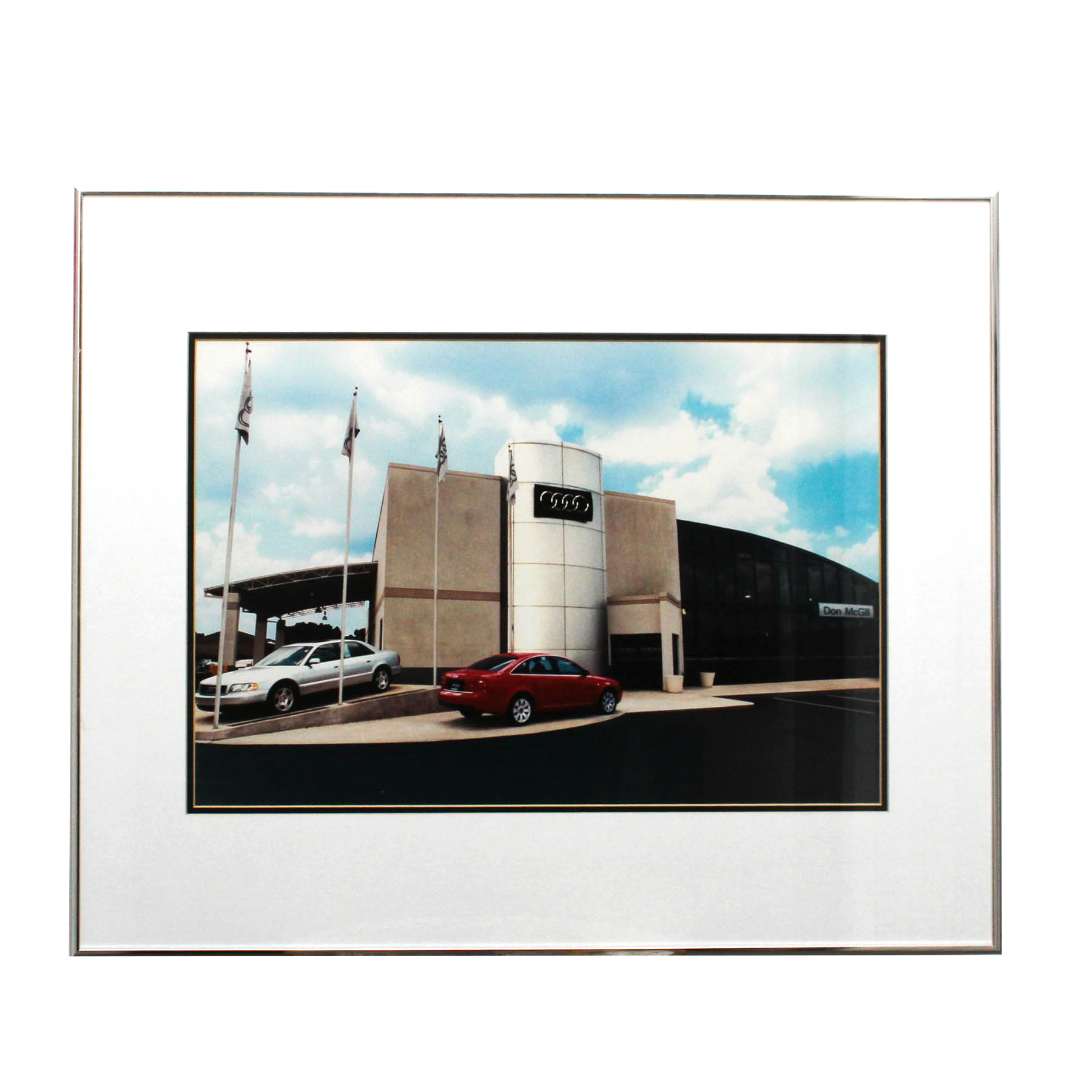 Don McGill Audi Car Dealership Offset Lithograph