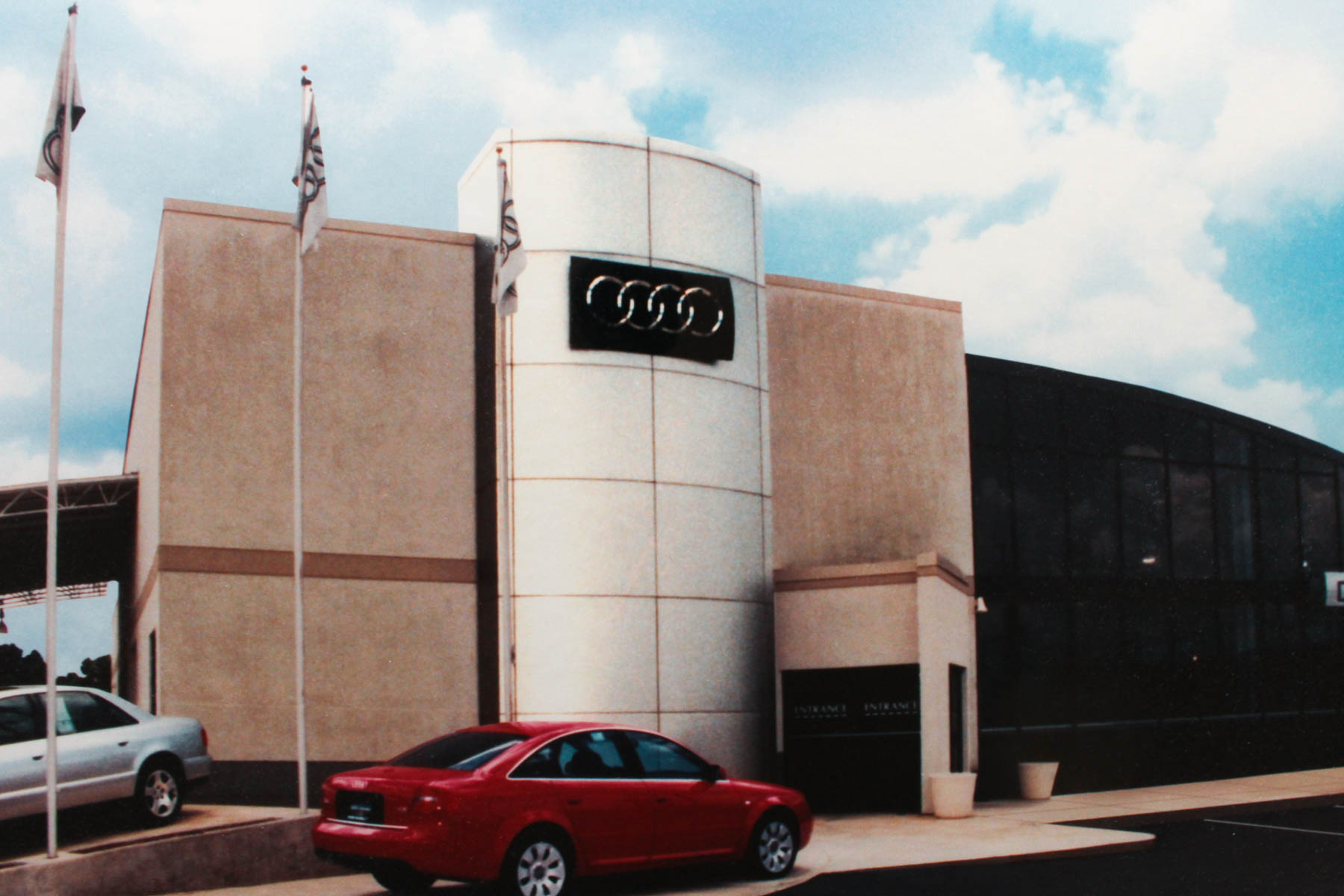 Don McGill Audi Car Dealership Offset Lithograph
