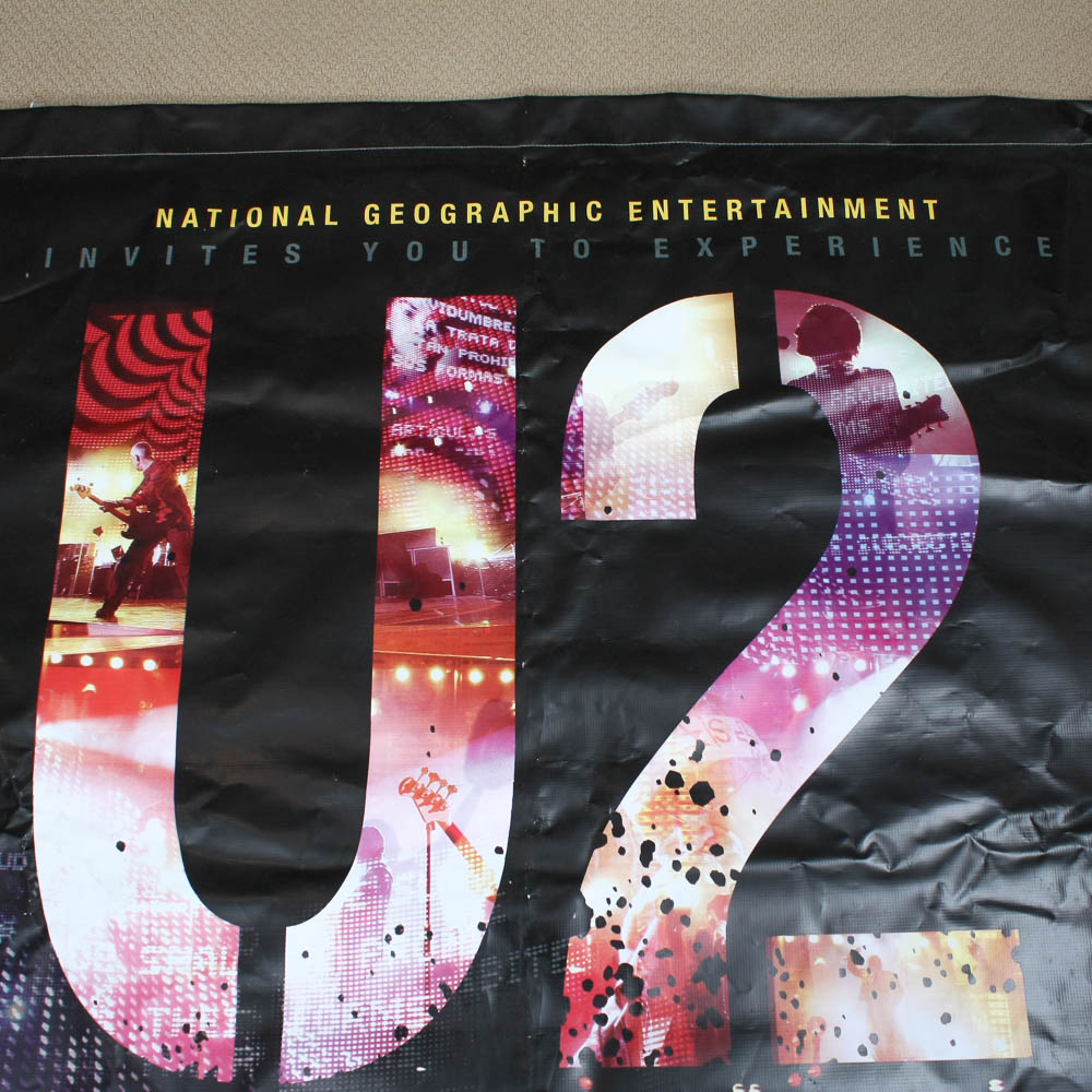 Oversize U2 3D Movie Poster